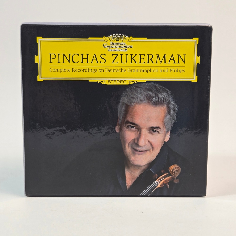 Pinchas Zukerman Complete Recordings 22 CD Deutsche Grammophon Box Set VG+/NM